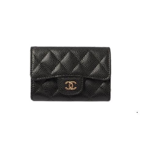 [스페셜오더]CHANEL-A80799 샤넬 캐비어 골드메탈 클래식 카드 홀더