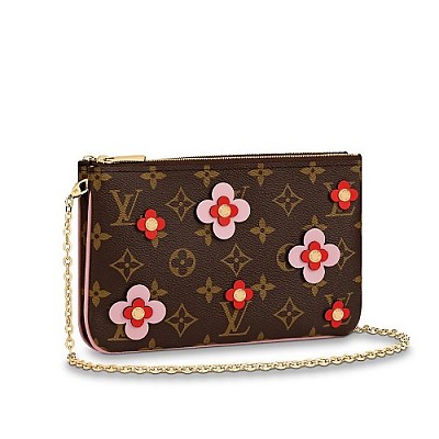 [스페셜오더]LOUIS VUITTON-N60460 루이비통 다미에 아주르 더블 집 포쉐트