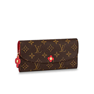 LOUIS VUITTON-M60697 루이비통 모노그램 푸시아 에밀리 월릿