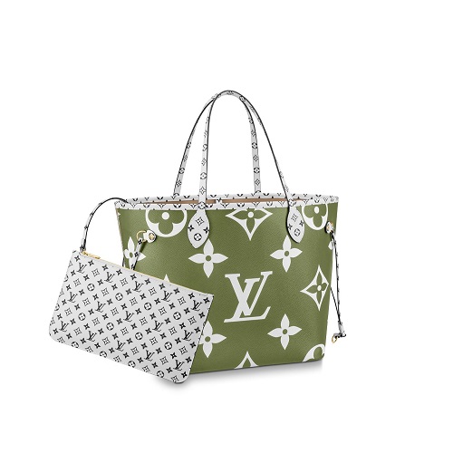 [스페셜오더]LOUIS VUITTON-M44568 루이비통 카키 모노그램 네버풀 MM