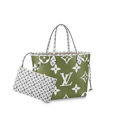 [스페셜오더]LOUIS VUITTON-M45128 루이비통 블루 타이다이 모노그램 네버풀 MM