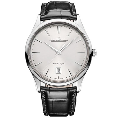 [스페셜오더]JAEGER LECOULTRE-예거 르쿨트르 마스터 울트라 씬 문 스틸 실버 그레이 드레스워치 39mm