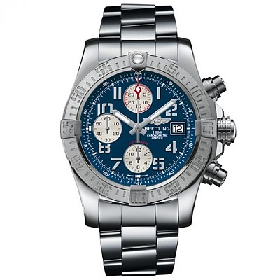 [스페셜오더]BREITLING-브라이틀링 어벤져 크로노그래프 스틸 블랙 맨스워치 45mm