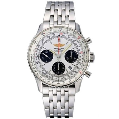 [스페셜오더]BREITLING-브라이틀링 내비타이머 B01 크로노그래프 43 팬암 에디션 스틸 시계 43mm