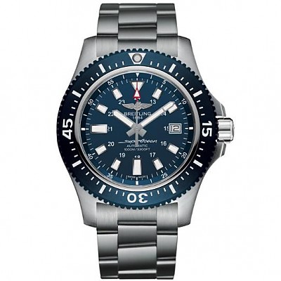 [스페셜오더]BREITLING-브라이틀링 슈퍼오션 헤리티지 B20 스틸 블루 다이버 워치 42mm #브라이틀링짝퉁시계