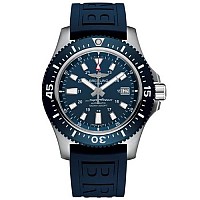 [스페셜오더]BREITLING-브라이틀링 블랙 슈퍼오션 II 볼케이노 러버스트랩 44mm