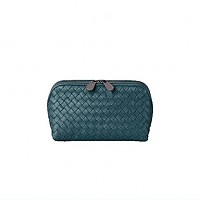 [스페셜오더]BOTTEGA VENETA-547252 보테가 베네타 차이나 레드 코스메틱 인트레치아토 나파 케이스