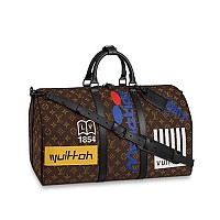 LOUIS VUITTON-M25002 루이비통 샌드 모노그램 서핑 키폴 반둘리에 50
