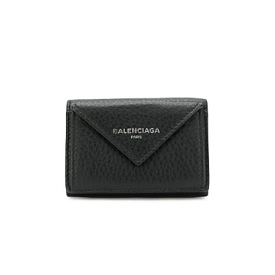 BALENCIAGA-381226 발렌시아가 블랙 파피에르 컨티넨탈 지퍼 어라운드 이미테이션지갑