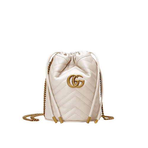 [스페셜오더]GUCCI-575163 9022 구찌 GG 마몽 미니 버킷백