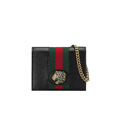 [스페셜오더]GUCCI-573790 9684 구찌 라자 체인 카드 케이스 월릿