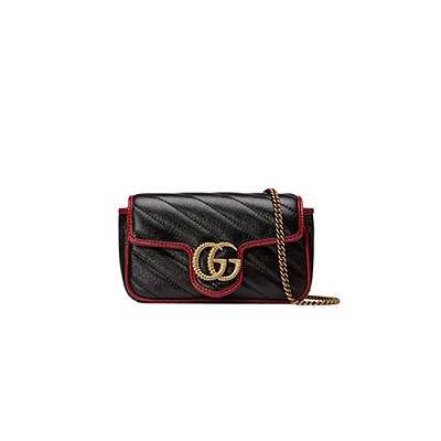 [스페셜오더]GUCCI-574969 4179 구찌 블루&레드 GG 마몽 수퍼 미니 백