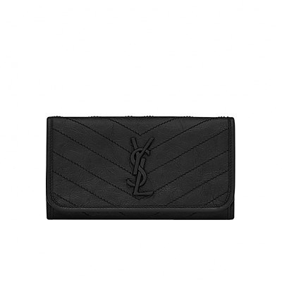 [스페셜오더]SAINT LAURENT-583552 생 로랑 화이트 빈티지 니키 라지 월릿