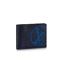 [스페셜오더]LOUIS VUITTON-M63515 루이비통 에삐레더 에피 이니셜 Bleu Azur 멀티플 월릿