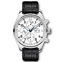 [스페셜오더]IWC-IW377709 아이더블유씨 파일럿 워치 크로노그래프 블랙 항공시계 43mm