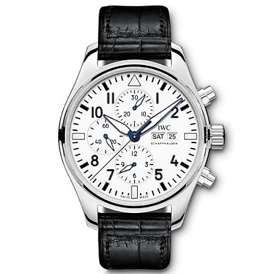 [스페셜오더]IWC-IW377726 아이더블유씨 파일럿 워치 크로노그래프 레이싱 그린 시계 43mm