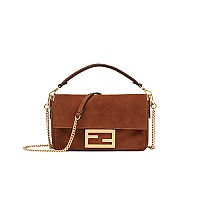 [스페셜오더]FENDI-8BS045 펜디 블랙 미니 바게트 체인 백