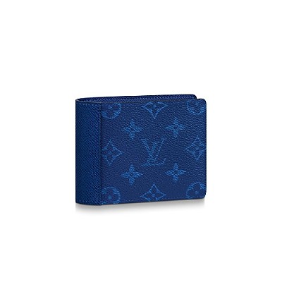 [스페셜오더]LOUIS VUITTON-M63515 루이비통 에삐레더 에피 이니셜 Bleu Azur 멀티플 월릿