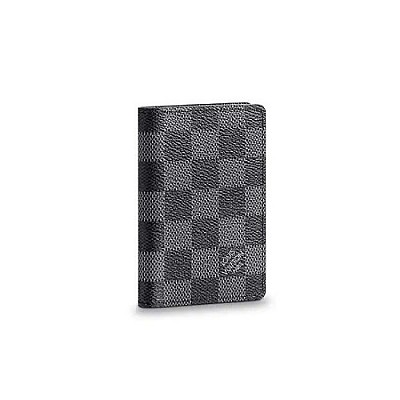 [스페셜오더]LOUIS VUITTON-M67764 루이비통 느와르 퀴르 토뤼옹 가죽 LV 써클 시그니처 포켓 오거나이저