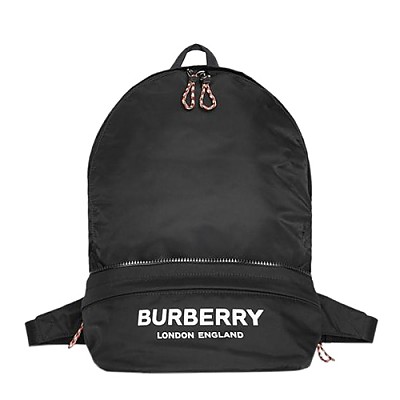 [스페셜오더]BURBERRY-80135191 버버리 로고 프린트 컨버터블 범백