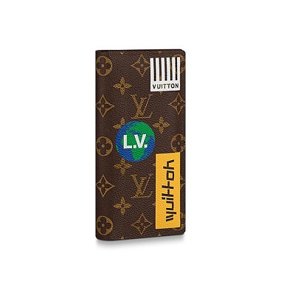 [스페셜오더]LOUIS VUITTON-M30161 루이비통 타이가 하와이안 프린트 브라짜 월릿