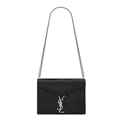 [스페셜오더]SAINT LAURENT-532750 생 로랑 다크 그린 모노그램 클래스프 카산드라 숄더 백