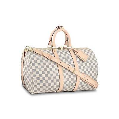 [스페셜오더]LOUIS VUITTON-N50002 루이비통 다미에 코발트 야자수 프린트 키폴 반둘리에 45