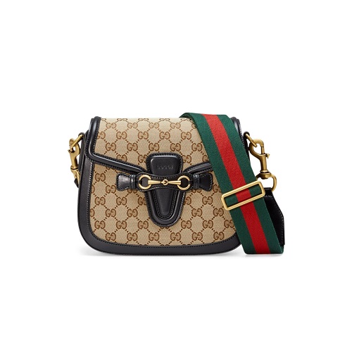 [스페셜오더]GUCCI-383848 구찌 블랙 오리지널 GG  Lady 레이디 Web 웹 숄더백