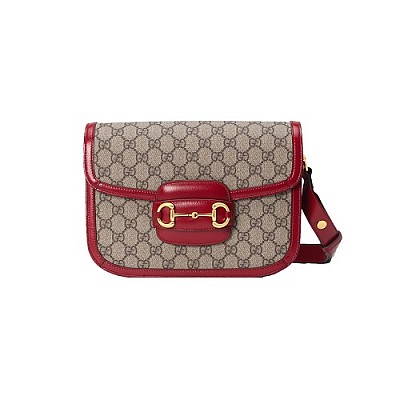 [스페셜오더]GUCCI-658574 9759 구찌 화이트 홀스빗 GG 수프림 1955 미니 핸드백