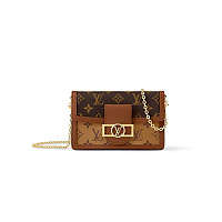 LOUIS VUITTON-M69992 루이비통 그레이 Since 1854 도핀 체인 월릿