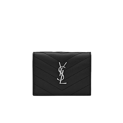 [스페셜오더]SAINT LAURENT-530841 생 로랑 블랙 골드 모노그램 카드 홀더