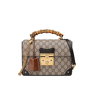 [스페셜오더]GUCCI-603221 8646 구찌 차이니스 발렌타이 데이 [패들락] GG 애플 프린트 스몰 밤부 숄더백