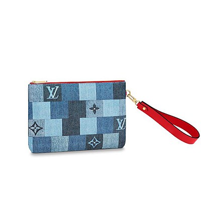 [스페셜오더]LOUIS VUITTON-N60253 루이비통 다미에 아주르 리벳 장식 시티 파우치