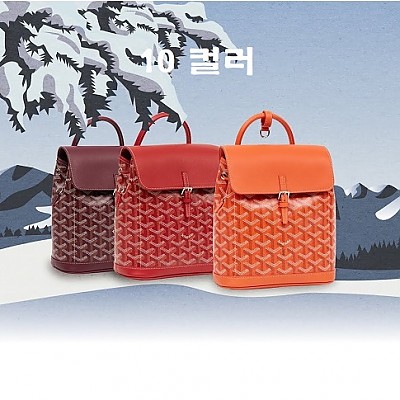 [스페셜오더]GOYARD-고야드 블랙텐 ALPIN 알핀 백팩