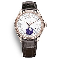 [스페셜오더]ROLEX-롤렉스 첼리니 데이트 스틸 블랙다이얼 시계39mm
