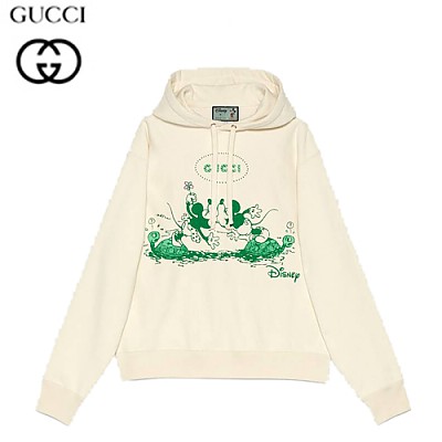 GUCCI-604218 1093 구찌 그레이 Disney x Gucci 후드 스웨트셔츠