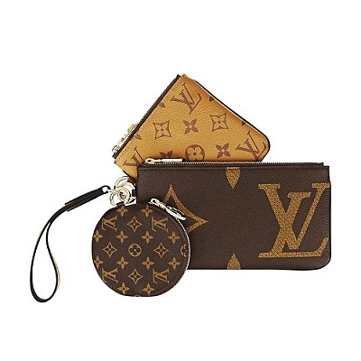 [퍼팩트버전]LOUIS VUITTON-M80407 루이비통 모노그램 앙프렝뜨 트리오 파우치