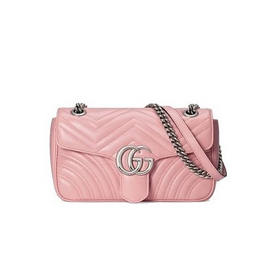 GUCCI-443497 4143 구찌 블루 GG 데님 GG 마몽 스몰 숄더백