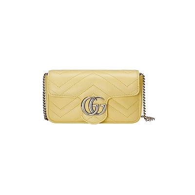 [스페셜오더]GUCCI-476433 1711 구찌 GG 마몽 그레이 수퍼 미니백