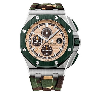 [스페셜오더]Audemars Piguet-오데마 피게 로얄 오크 오프쇼어 셀프와인딩 크로노그래프 핑크골드 남성시계 44mm