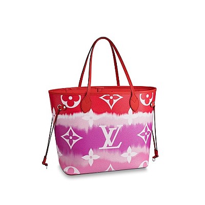 [스페셜오더]LOUIS VUITTON-M45680 루이비통 핑크 모노그램 자이언트 네버풀 MM