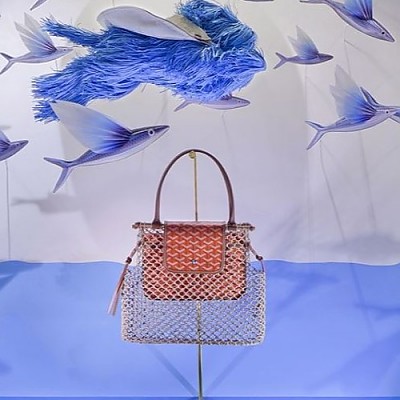 [스페셜오더]GOYARD-고야드 블랙텐 ALIGRE 알리그르 네트백