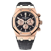 [AP전문OM팩토리][스페셜오더]Audemars Piguet-오데마 피게 로얄 오크 셀프와인딩 크로노그래프 핑크골드 브라운 다이얼 시계41mm