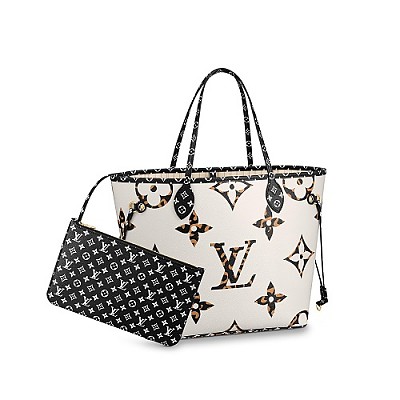 LOUIS VUITTON-N41358 루이비통 다미에 에벤 파우치 네버풀 MM