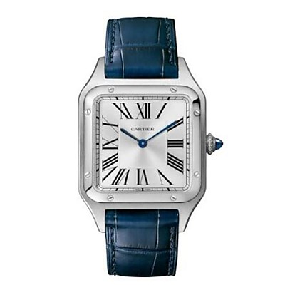 [스페셜오더]Cartier-WSSA0023 까르띠에 산토스 뒤몽 스틸 스몰 실버 다이얼 여성용시계 38mm