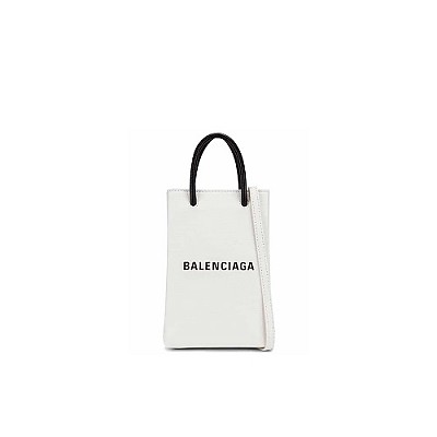 [스페셜오더]BALENCIAGA-5938260 발렌시아가 블랙 쇼핑 휴대폰 홀더