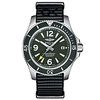 [스페셜오더]BREITLING-브라이틀링 블랙 슈퍼오션 II 볼케이노 러버스트랩 44mm