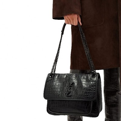 [스페셜오더]YSL-633179 생 로랑 DARK CORK 램스킨 NIKI 베이비 숄더백 21cm