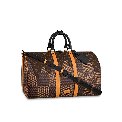 [스페셜오더]LOUIS VUITTON-N40360 루이비통 X 니고 자이언트 다미에 에벤 키폴 반둘리에 50