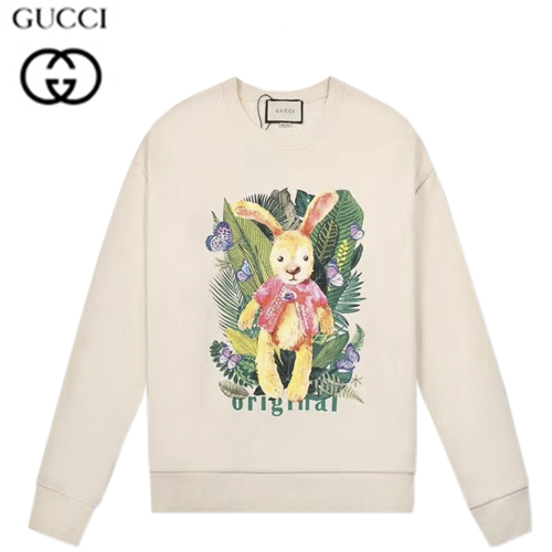 GUCCI-08263 구찌 아이보리 프린트 장식 스웨트셔츠 여성용